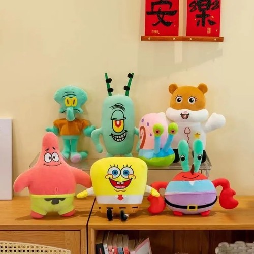 Spongebob plush toy - spongebob,